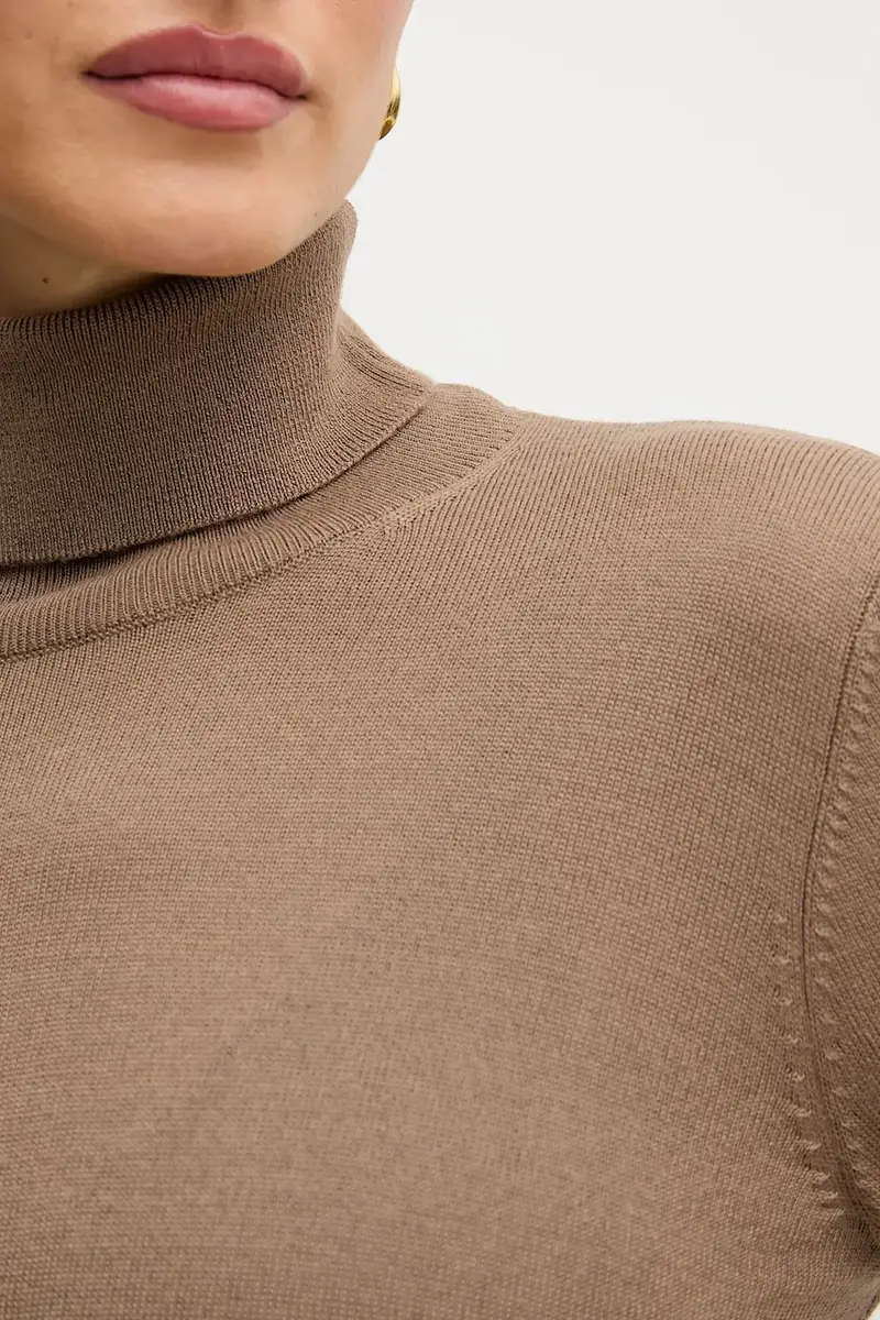 maglione donna colore marrone 11BAM201C miniatura 5