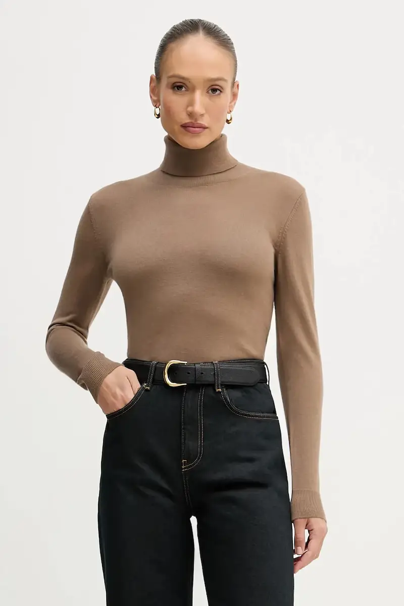 maglione donna colore marrone 11BAM201C