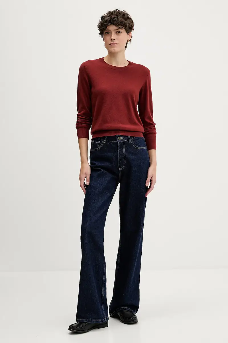 maglione donna colore rosso 102HM100F miniatura 2