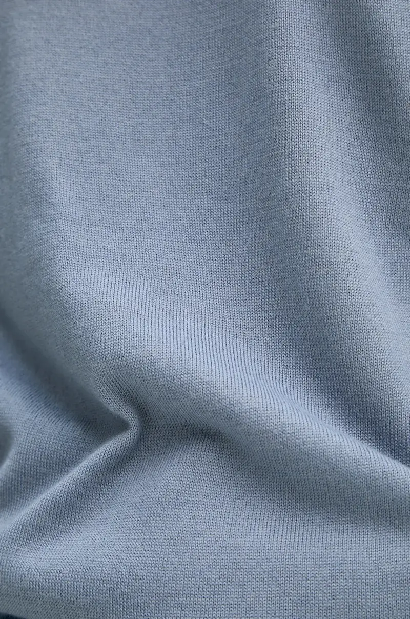 maglione in lana donna colore blu 11BAM1A48 miniatura 4