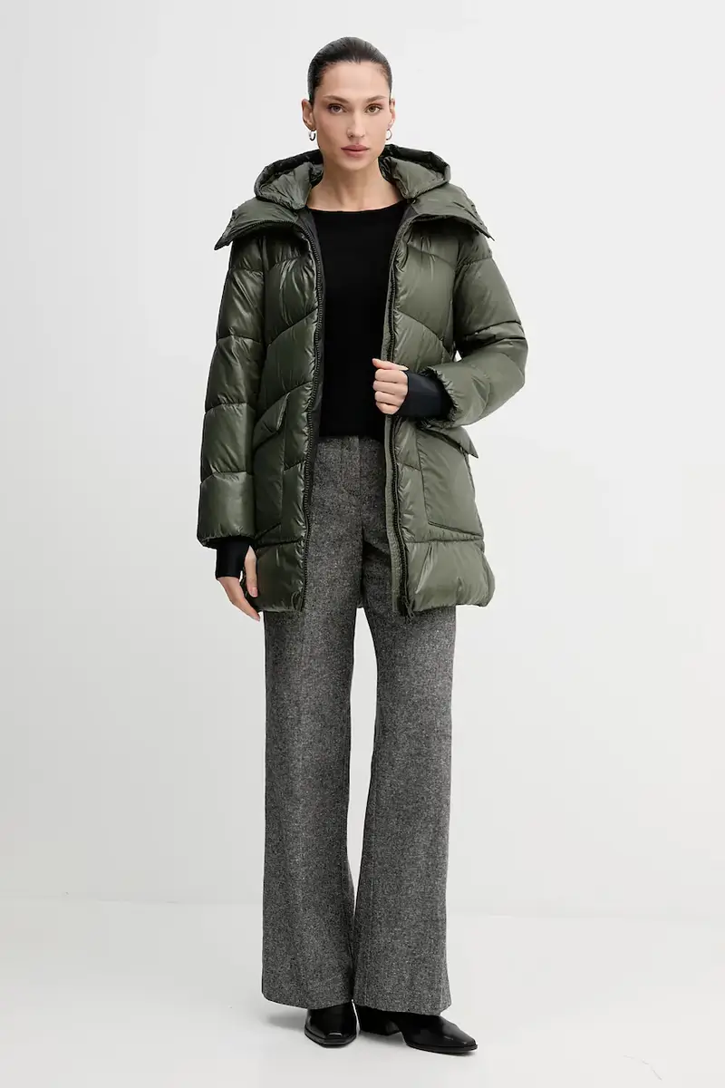 maglione in lana donna colore rosso 11BAM1A48 Nero miniatura 2