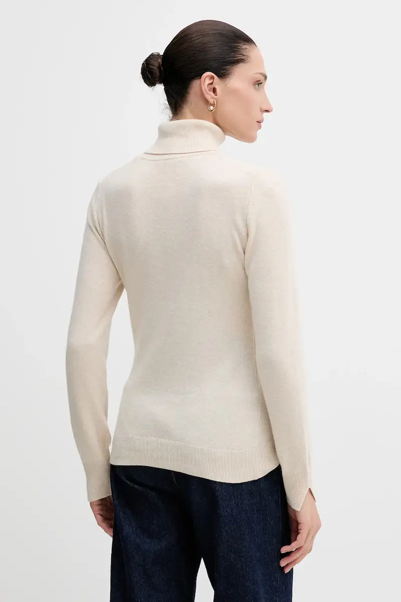 maglione in misto lana Beige miniatura 3