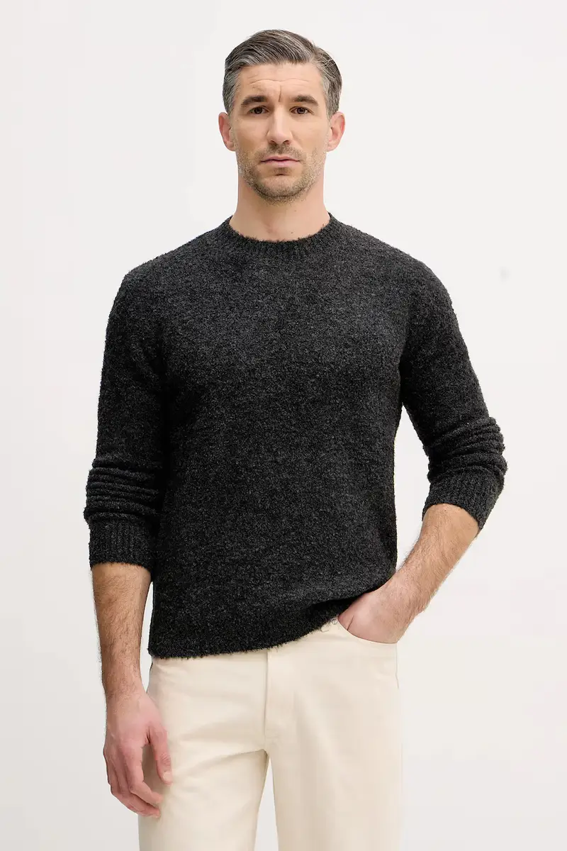 maglione in misto lana Grigio