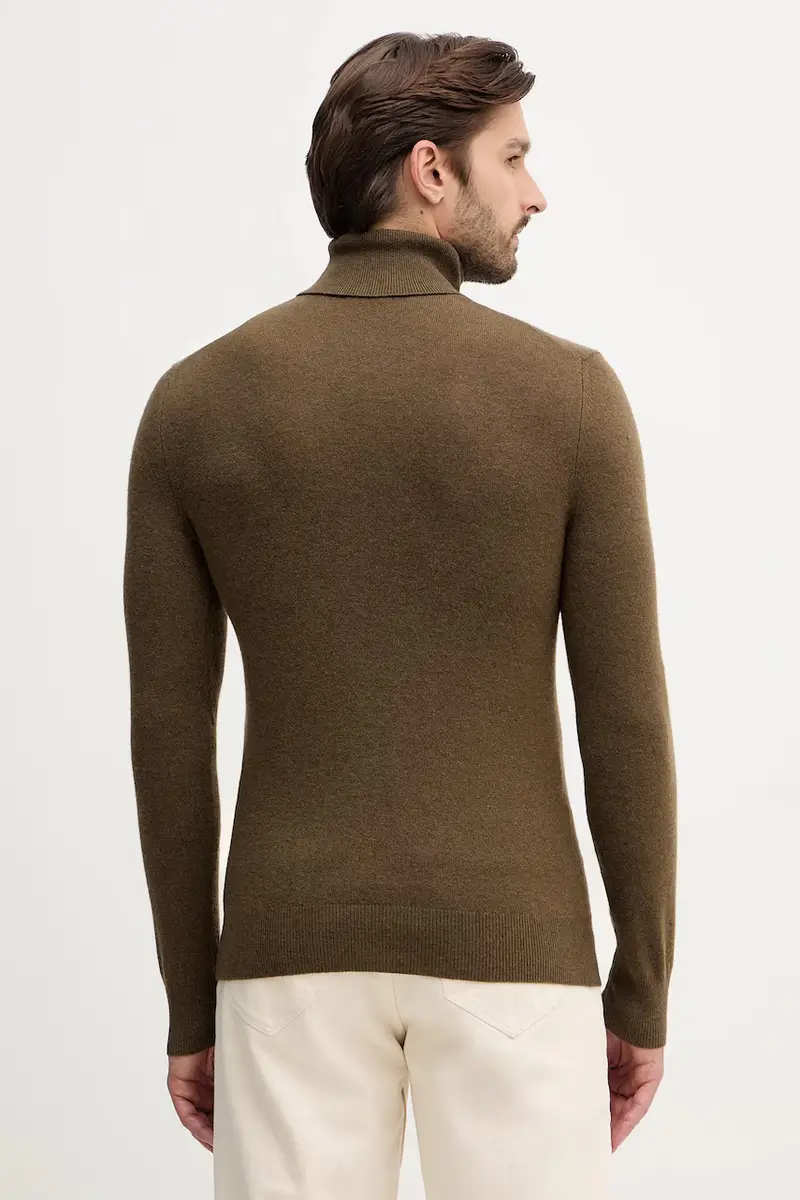 maglione in misto lana Marrone miniatura 3