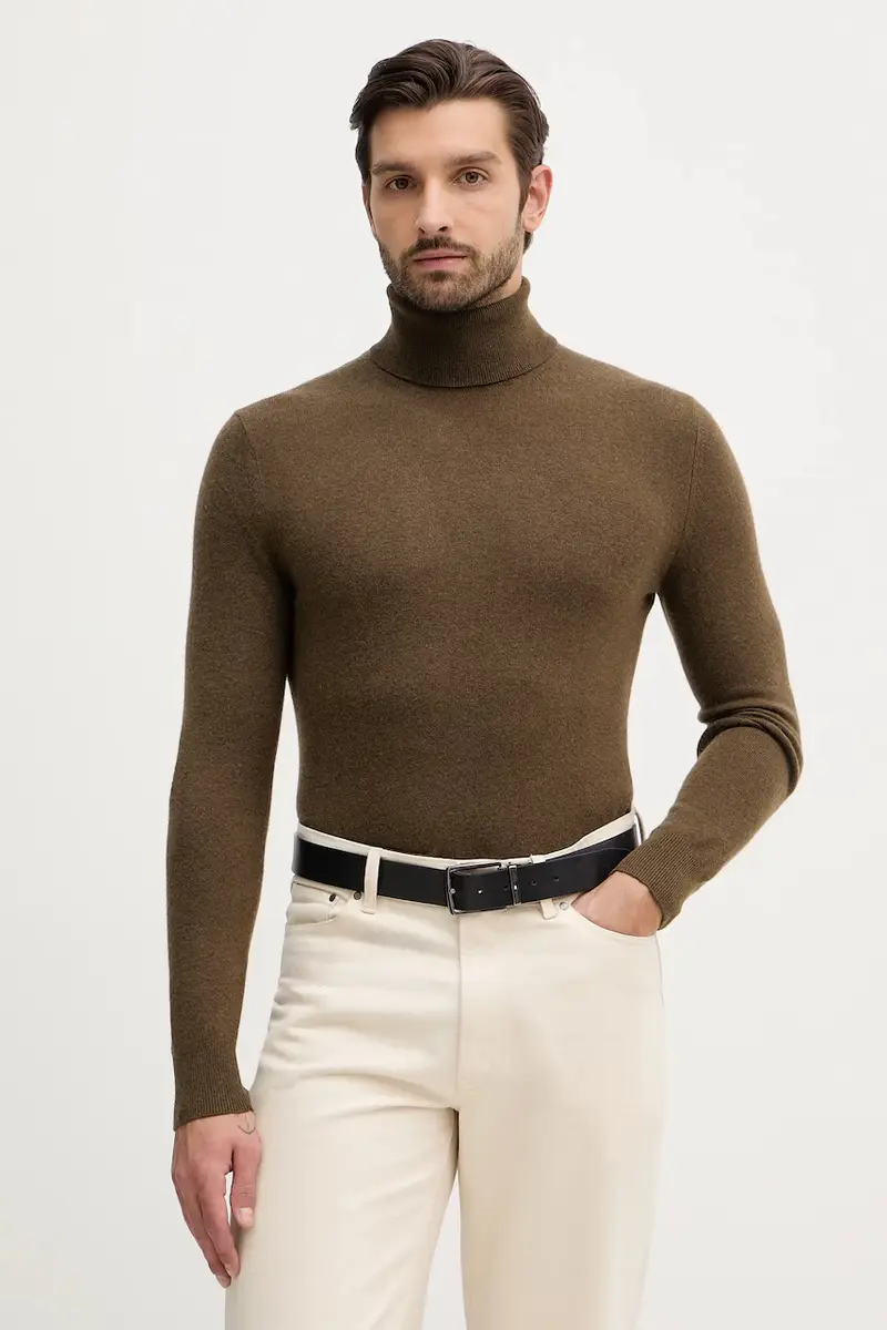 maglione in misto lana Marrone