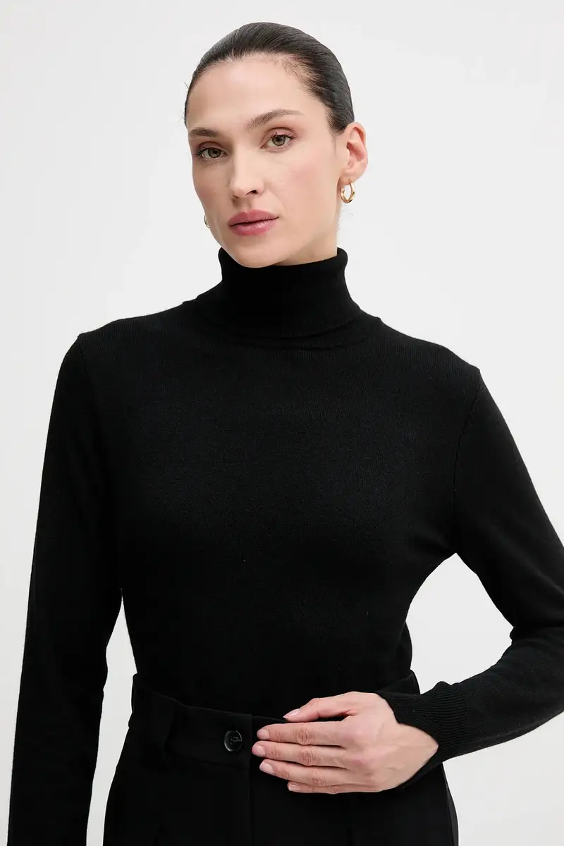 maglione in misto lana Nero miniatura 4