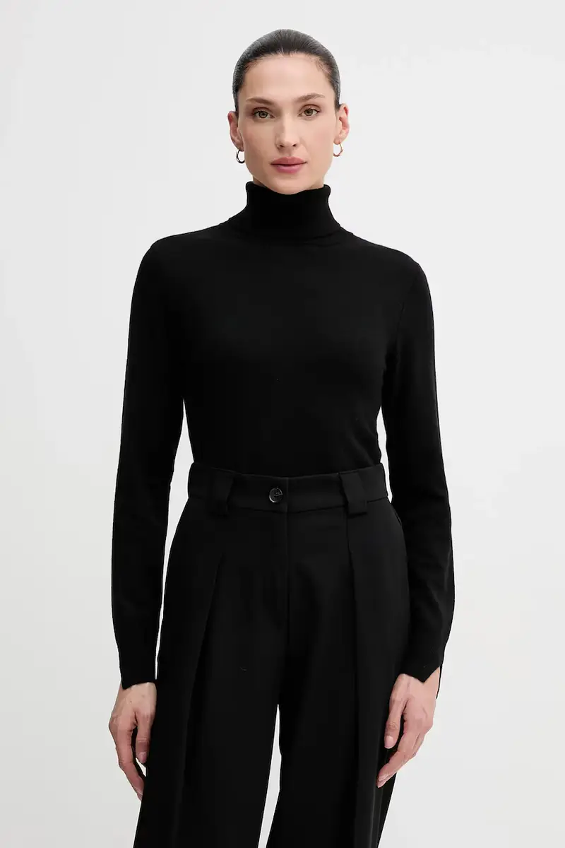 maglione in misto lana Nero