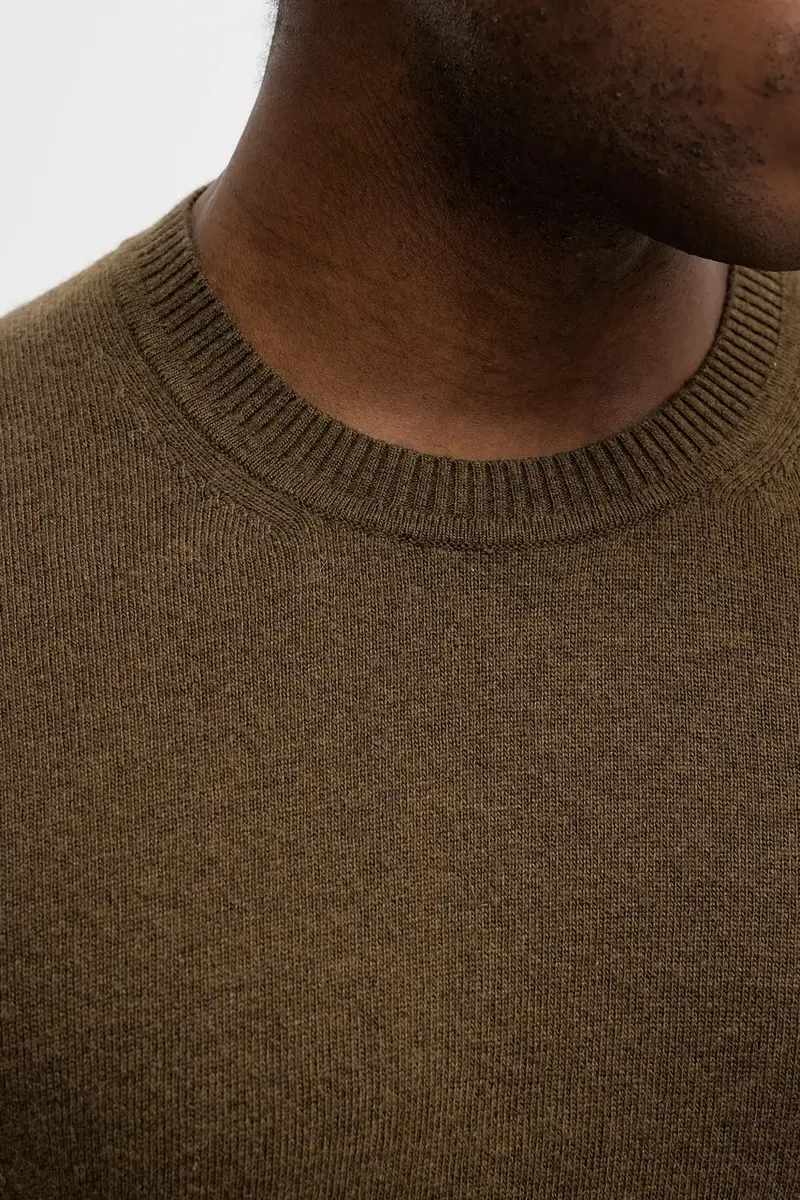 maglione in misto lana Verde miniatura 5