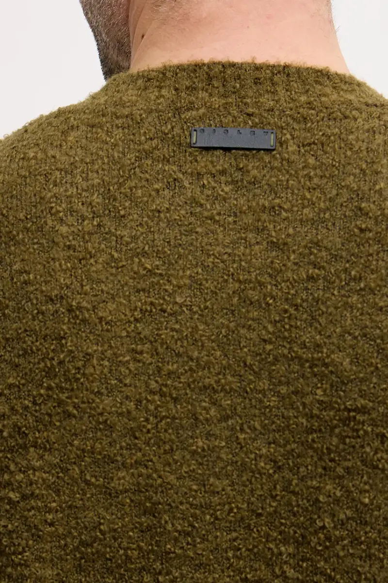 maglione in misto lana Verde miniatura 5