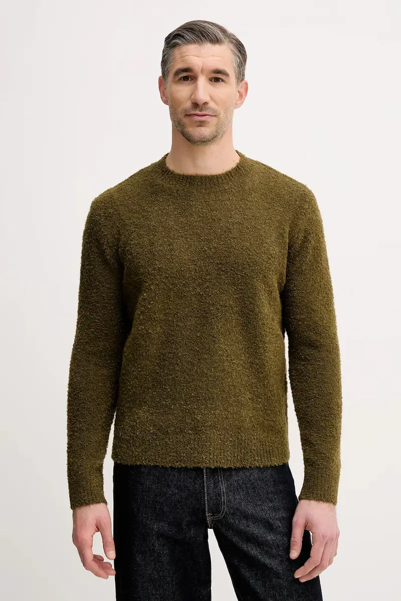 maglione in misto lana Verde