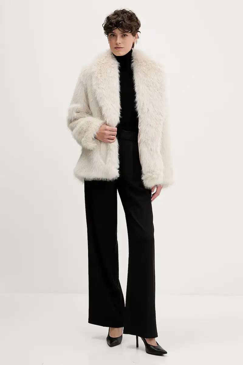 Sisley Maglia nera con collo alto miniatura 2