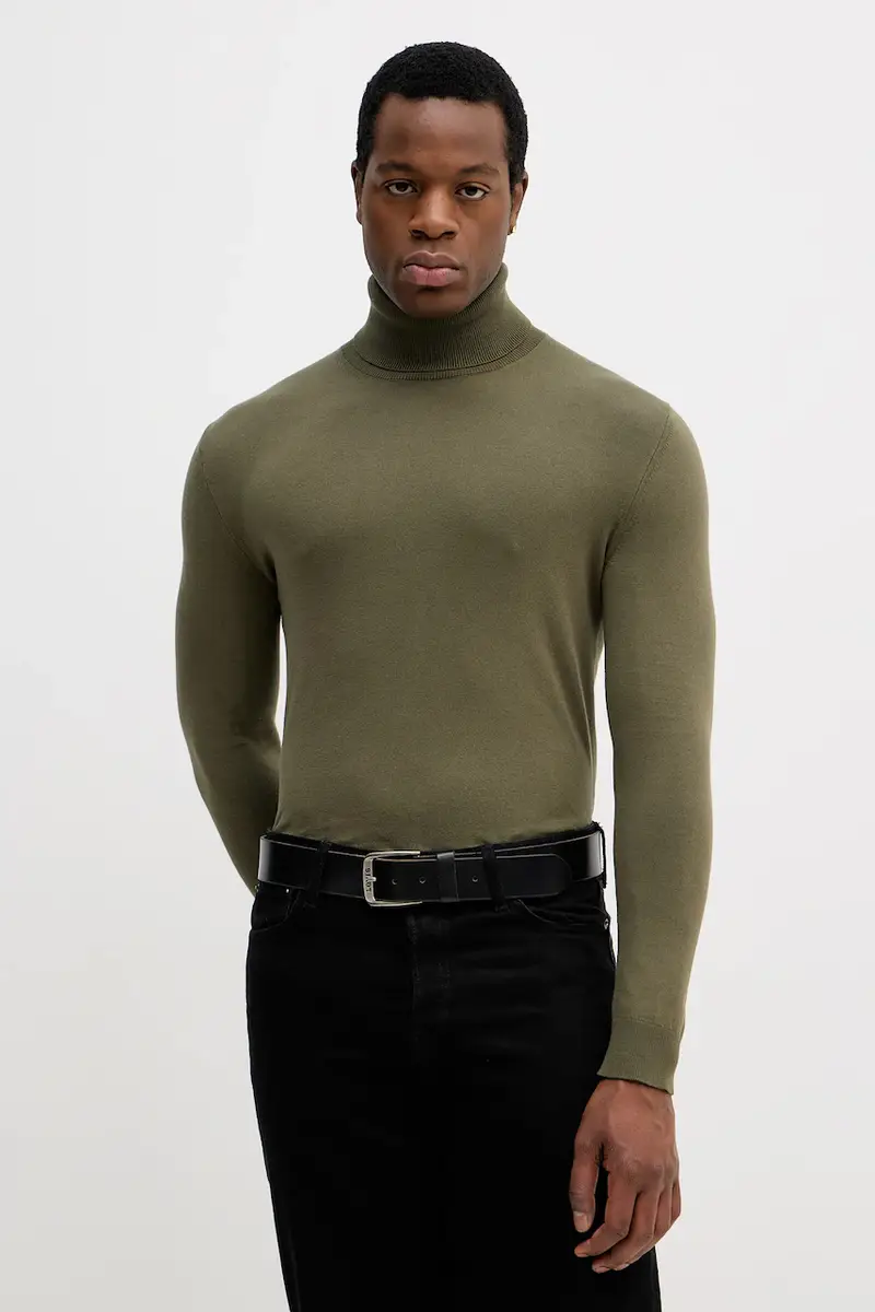 maglione uomo colore blu navy 10F2S2244 Verde