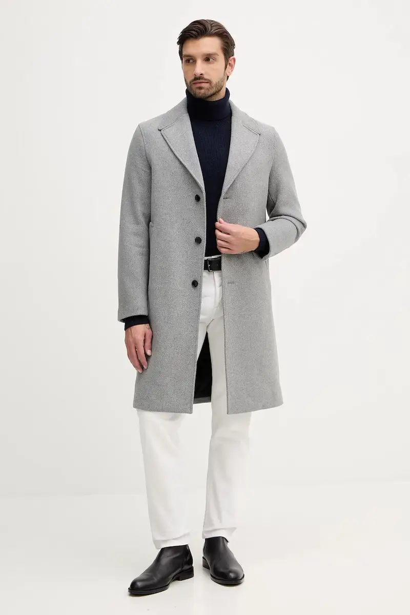 maglione uomo colore blu navy 18AYS200X miniatura 2