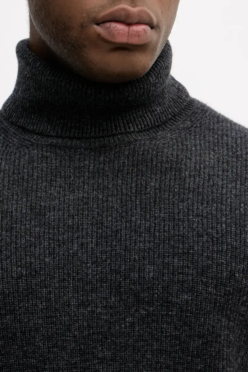 maglione uomo colore grigio 18AYS200X miniatura 5