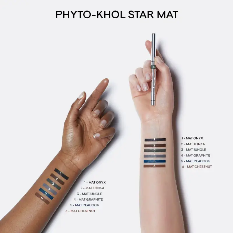 Occhi Phyto-Khol Star Waterproof 1 Sparkling Black - Eyeliner, Matita occhi miniatura 4