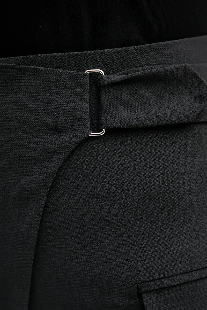 pantaloncini donna colore grigio 483QL901T miniatura 5