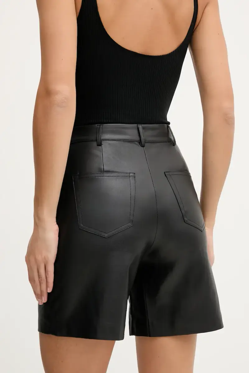 pantaloncini donna colore nero 44UKL901Q miniatura 3