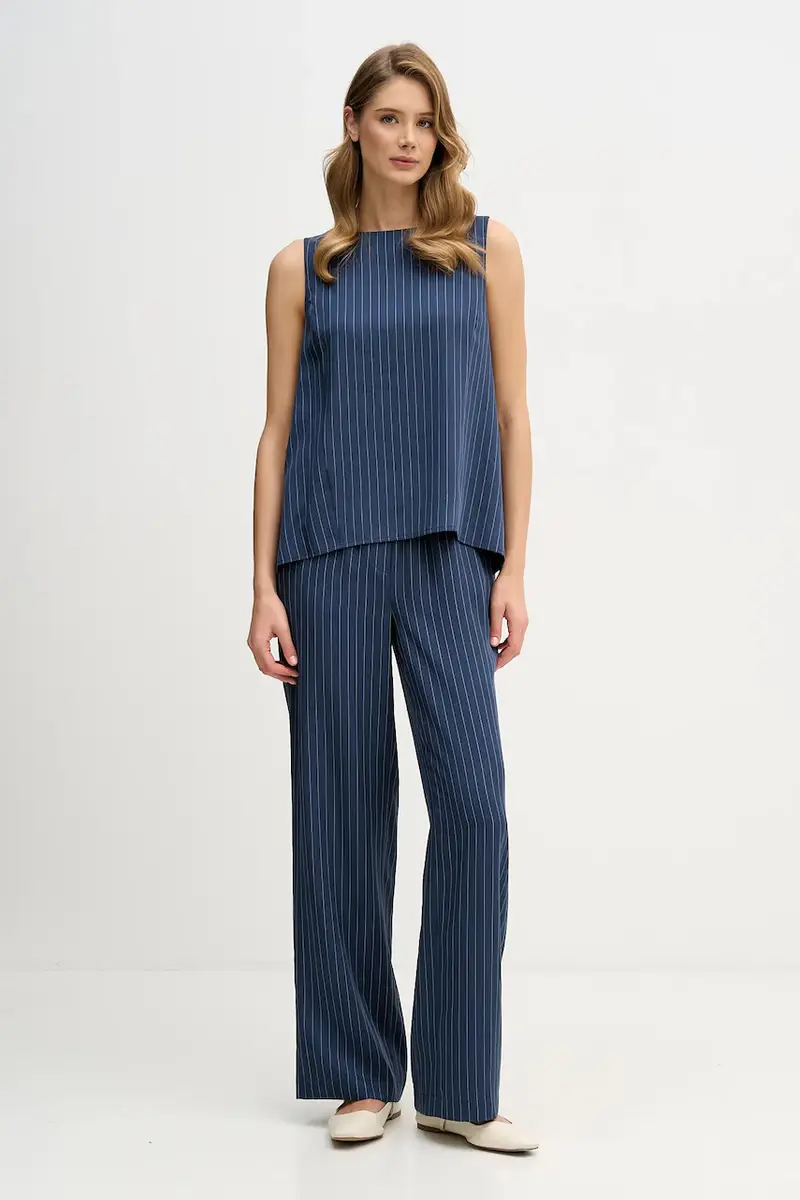 pantaloni Blu navy miniatura 2