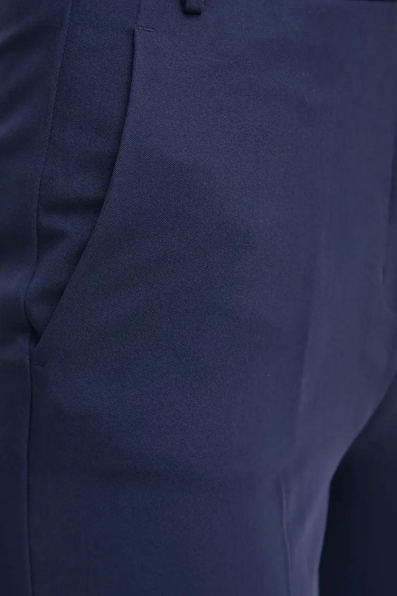 pantaloni donna colore blu navy 4KVXLF02I miniatura 4