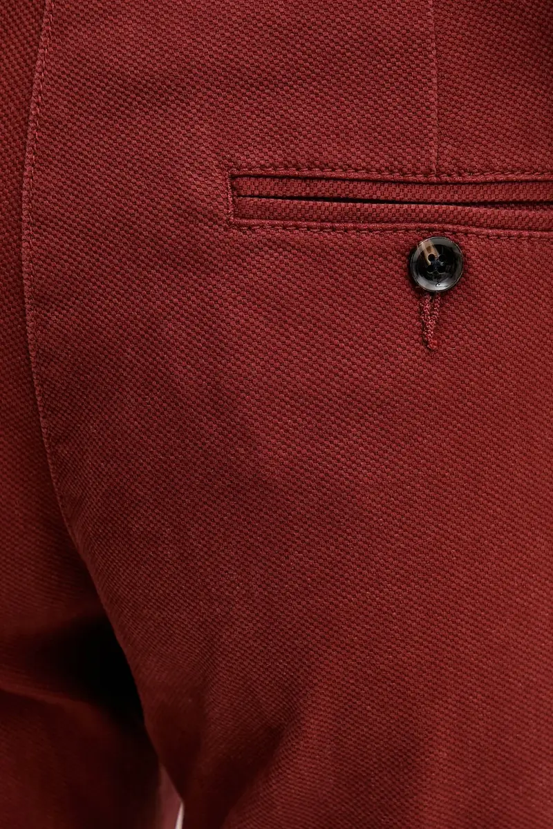 pantaloni donna colore granata 48M855BK7 Rosso miniatura 4