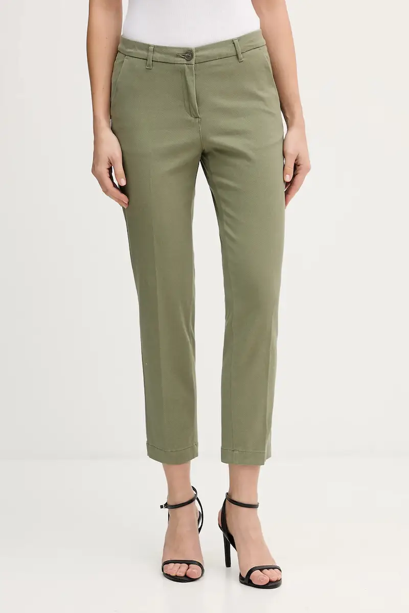 pantaloni donna colore granata 48M855BK7 Verde