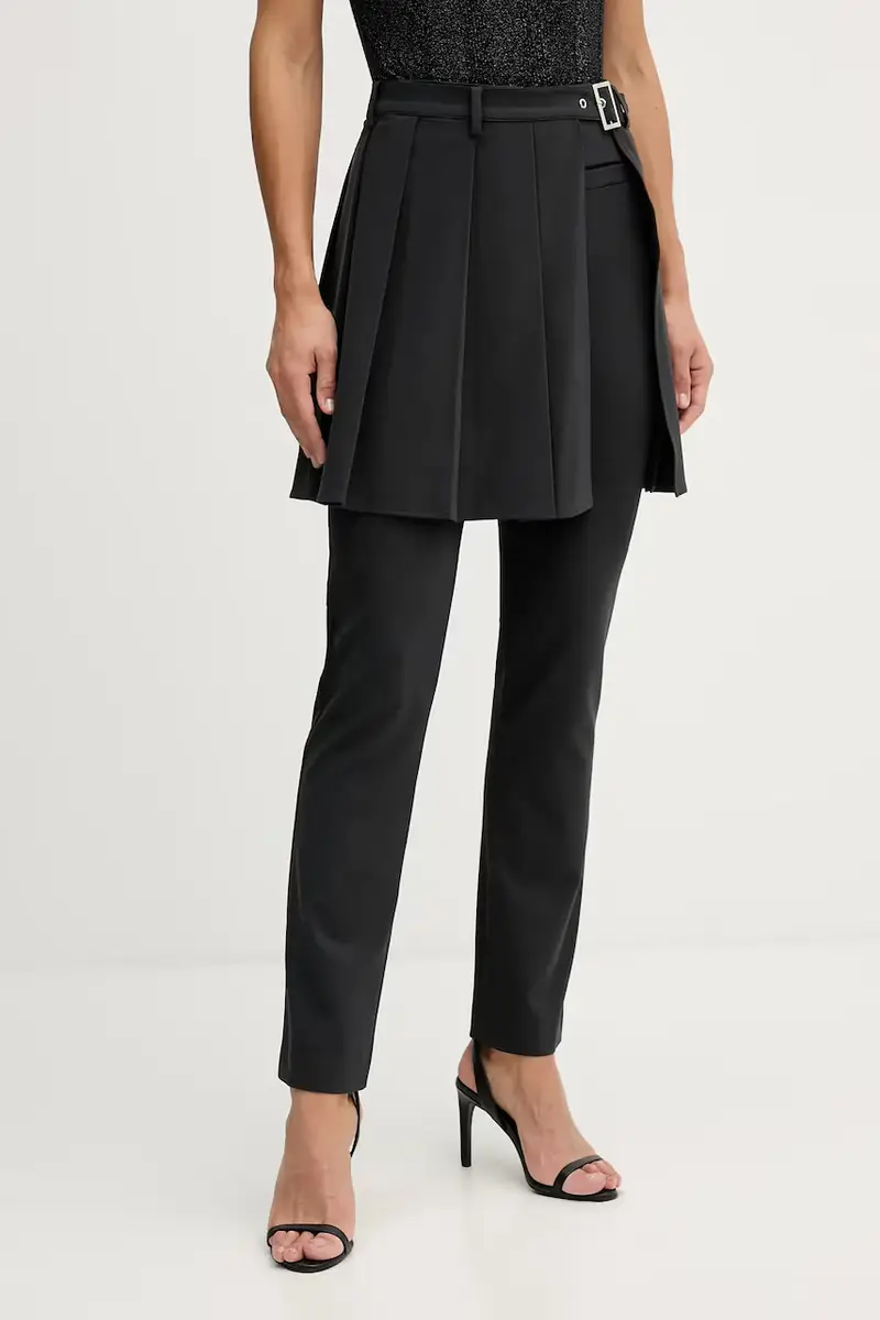 pantaloni donna colore grigio 483QLF07Y