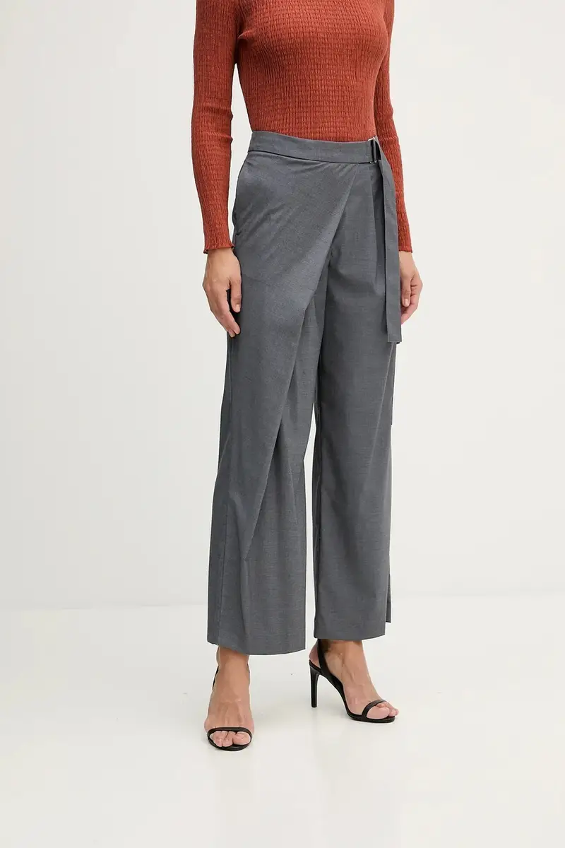 pantaloni donna colore grigio 4K2KLF07K miniatura 4