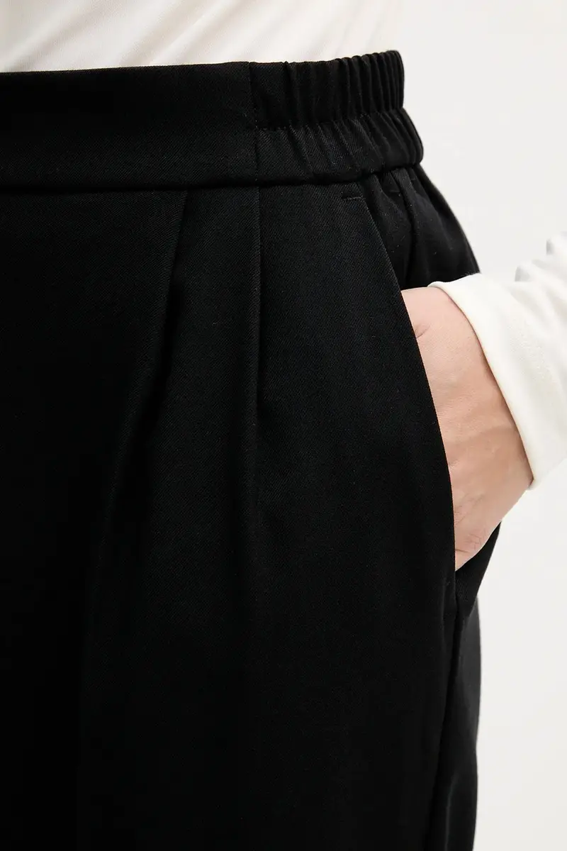 pantaloni donna colore nero 41YPLF043 miniatura 4