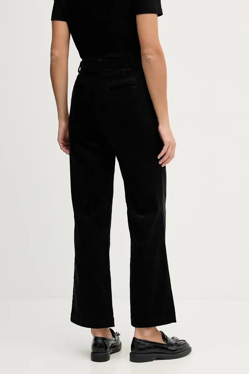 pantaloni donna colore nero 49L0LF07U miniatura 3