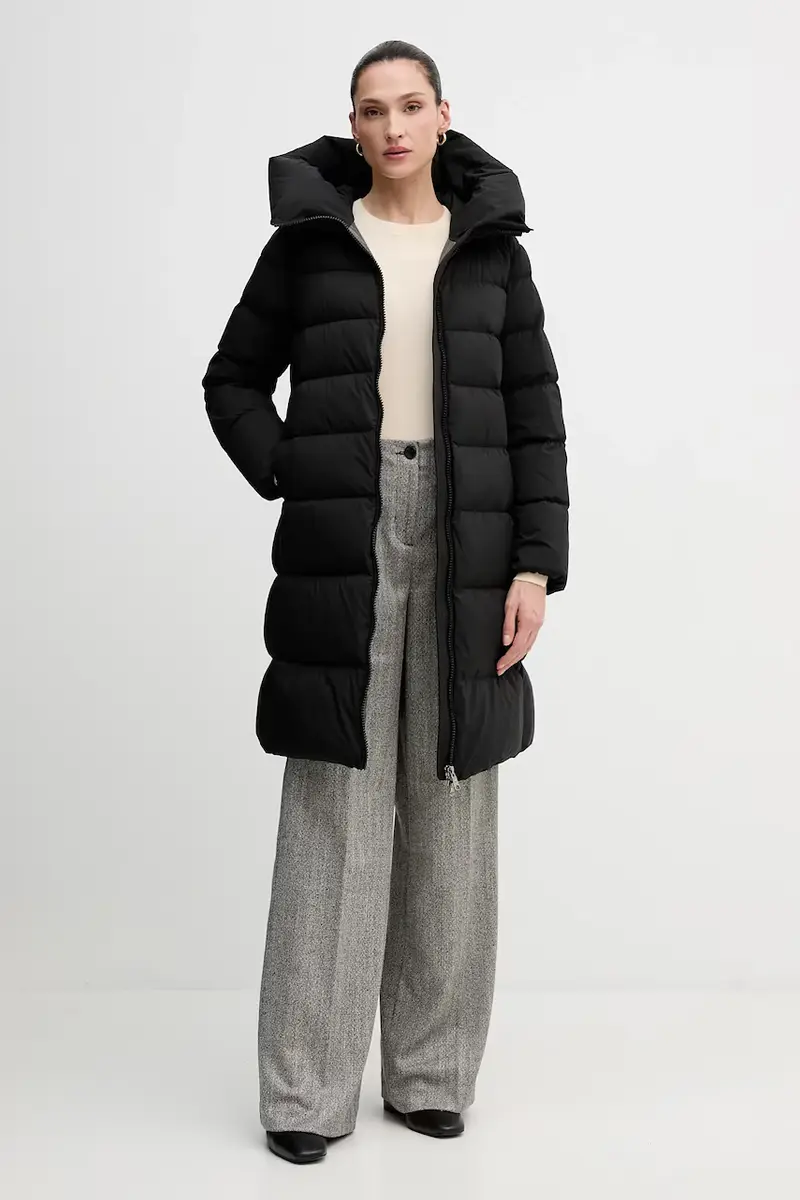 pantaloni donna colore nero 4D12LF07V miniatura 2