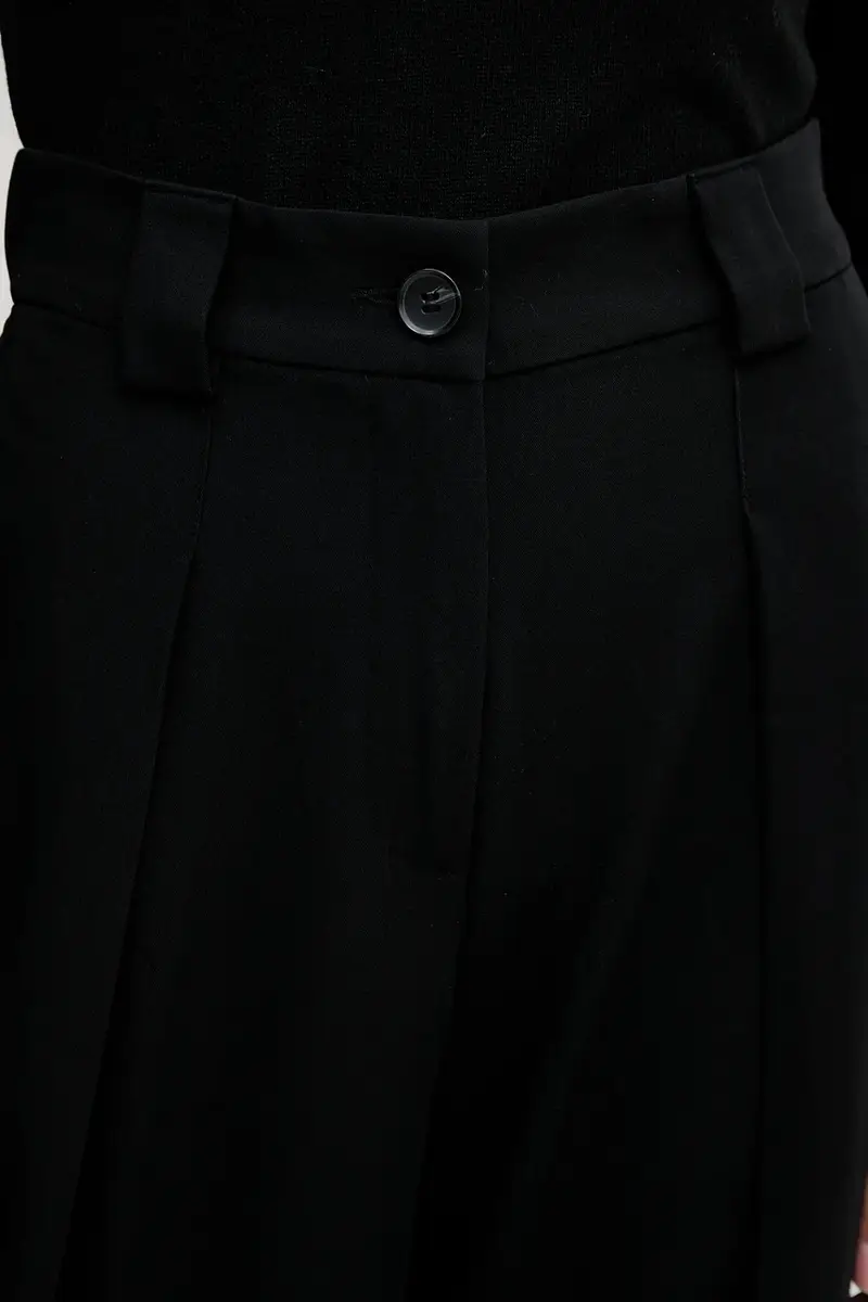 pantaloni donna colore nero 4KVXLF07C miniatura 4