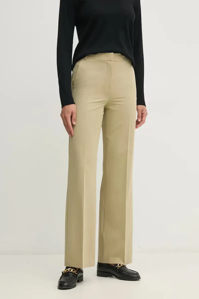 pantaloni donna colore verde 4KVXLF02I