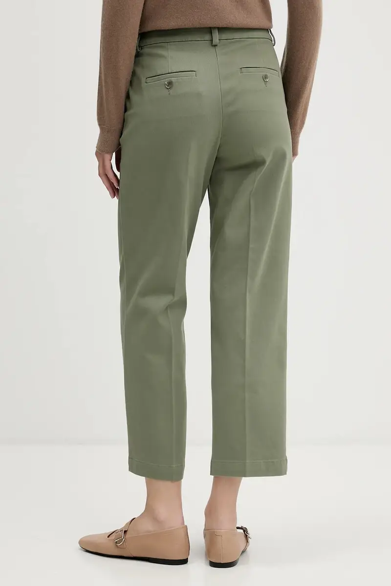 pantaloni donna colore violetto 4K2ZLF03V Verde miniatura 3