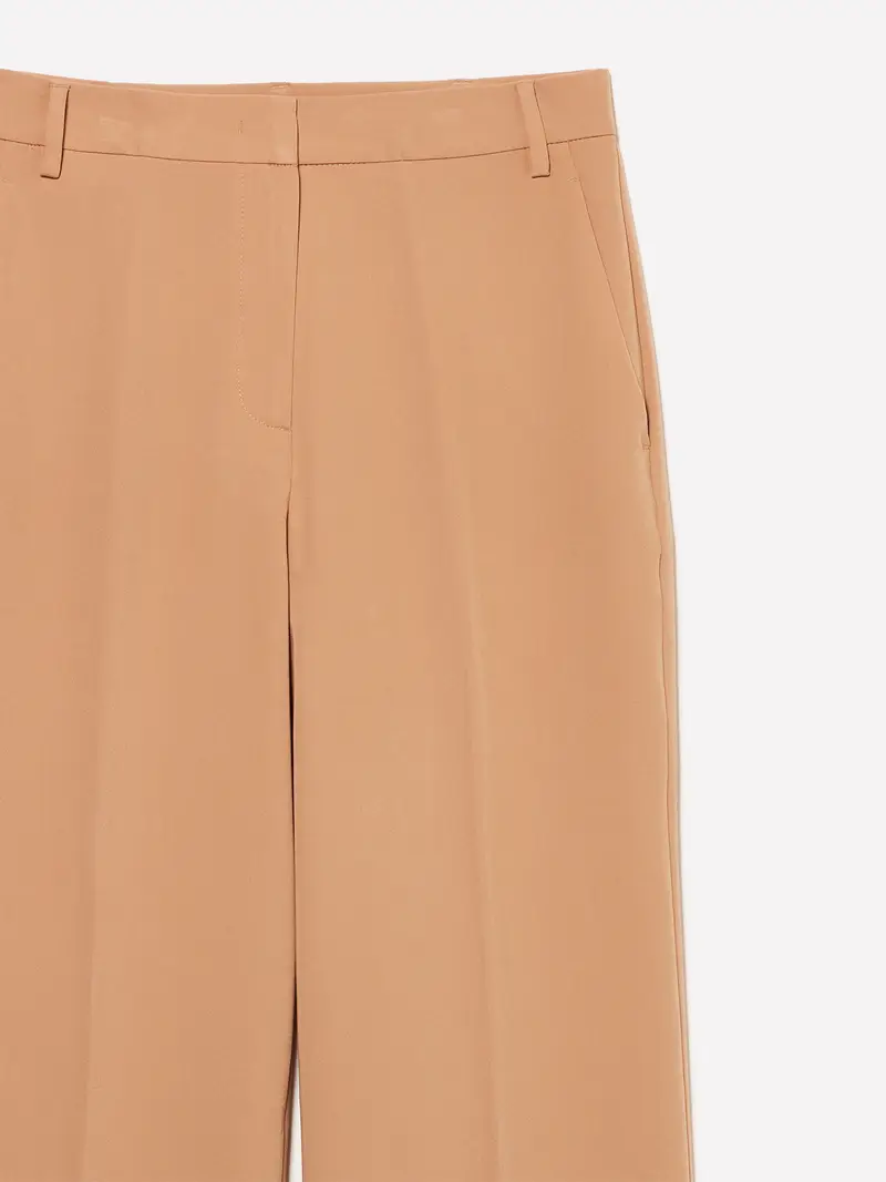 Pantaloni Palazzo, Donna, Cammello miniatura 3