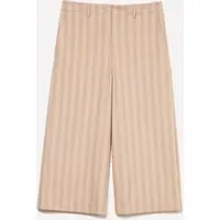 Pantaloni Svasati, Donna, Beige miniatura 4