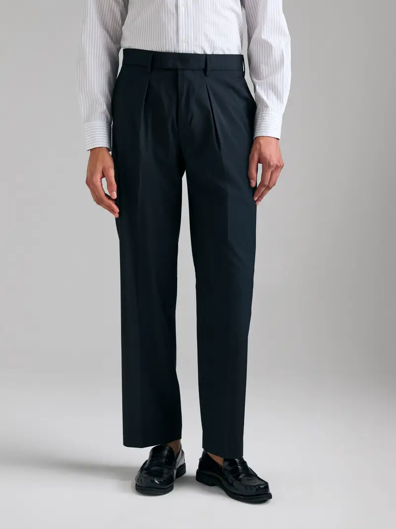 Pantaloni Tailoring, Uomo, Blu Scuro miniatura 3