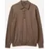 Polo In Maglia, Uomo, Marrone miniatura 5