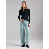 Polo Traforata, Donna, Nero miniatura 5