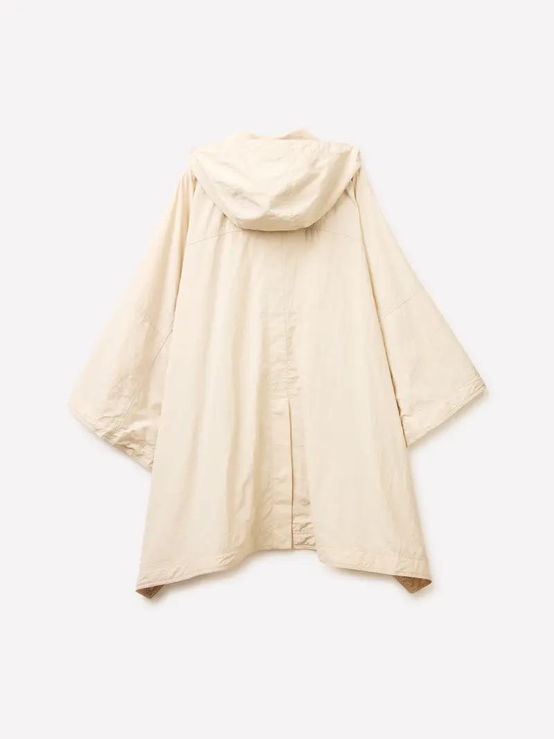 Poncho Cerato, Donna, Beige miniatura 2