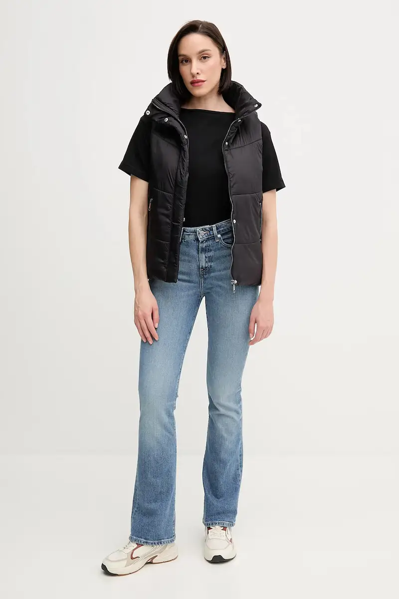 smanicato donna colore nero 6G6HW800N miniatura 2