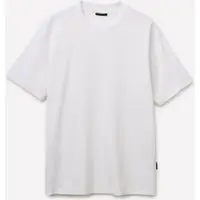 T-shirt A Costine, Uomo, Bianco miniatura 4