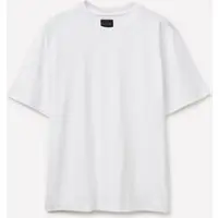 T-shirt Girocollo Regular Fit, Uomo, Bianco miniatura 4