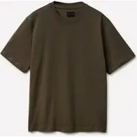 T-shirt Girocollo Regular Fit, Uomo, Grigio Scuro miniatura 4