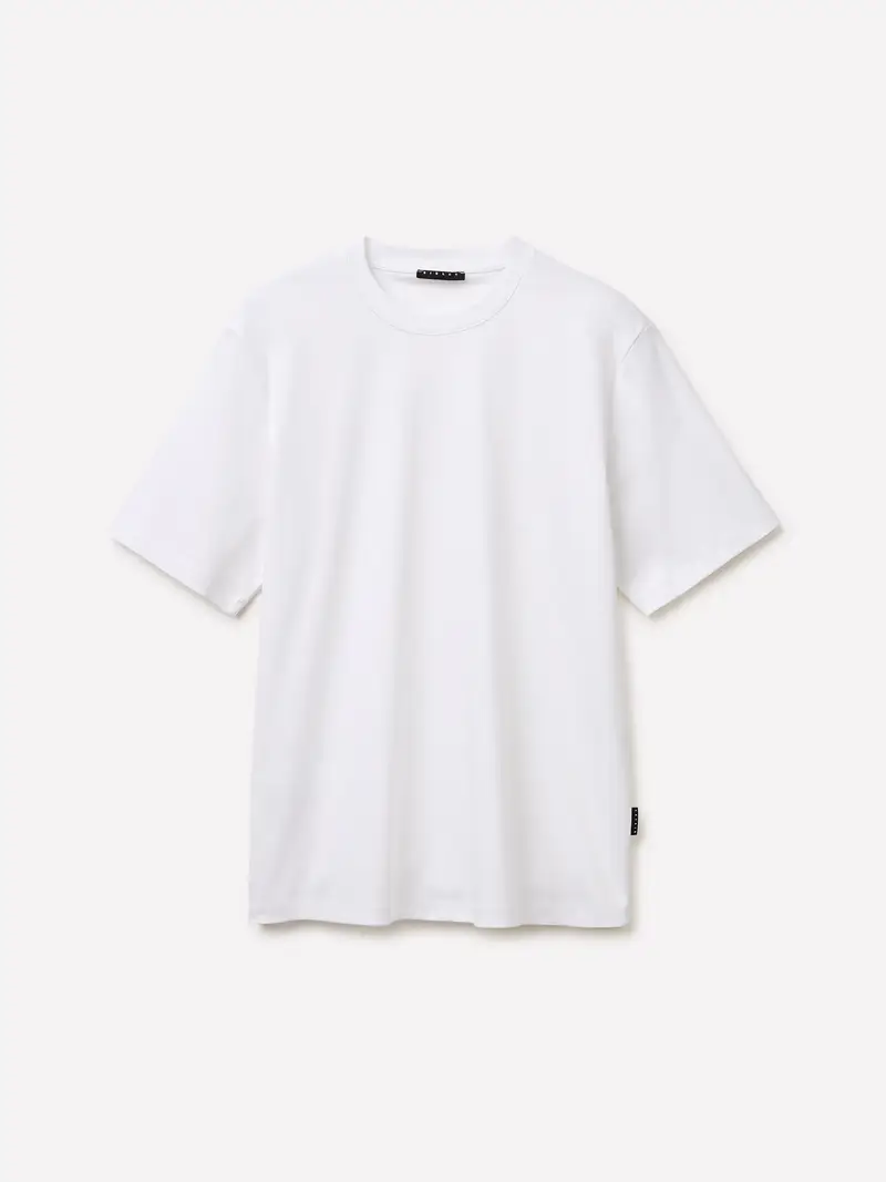T-shirt Regular Fit, Uomo, Bianco