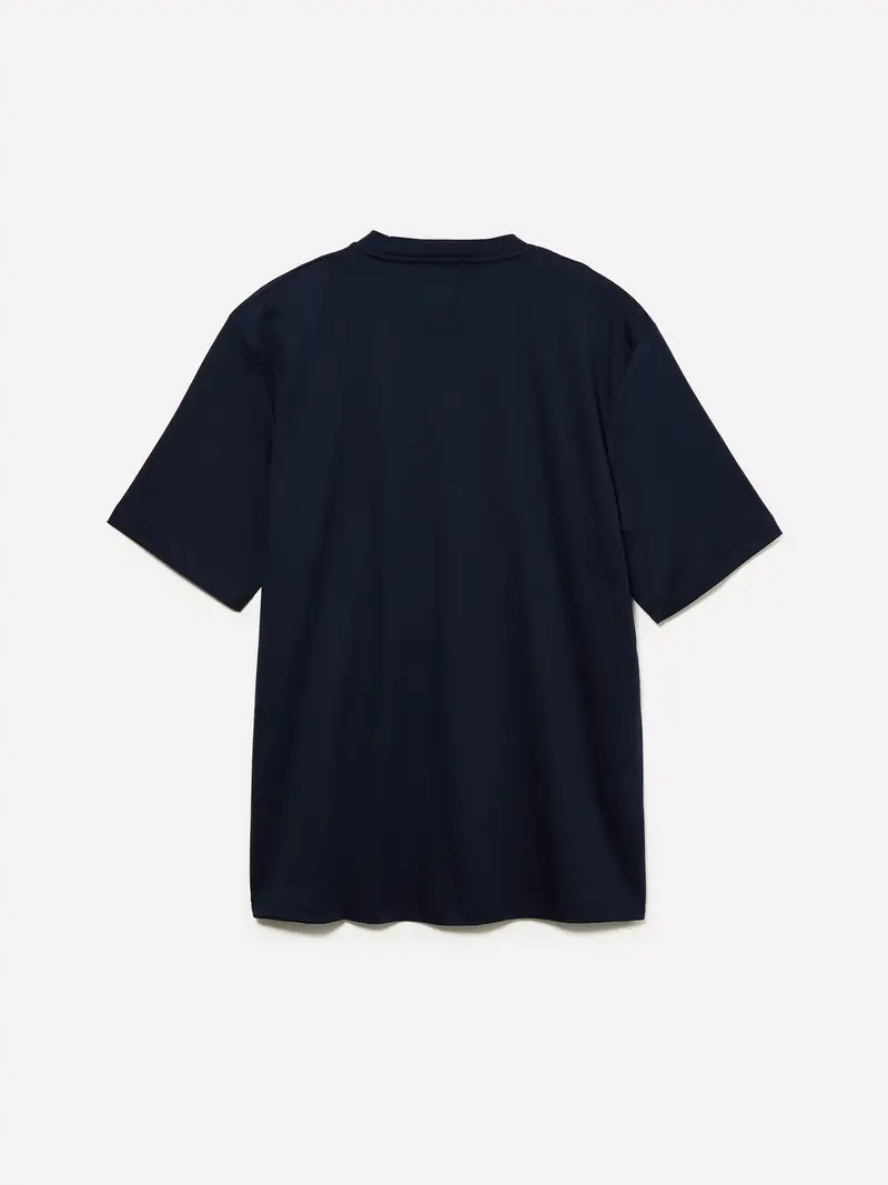 T-shirt Regular Fit, Uomo, Blu Scuro miniatura 2