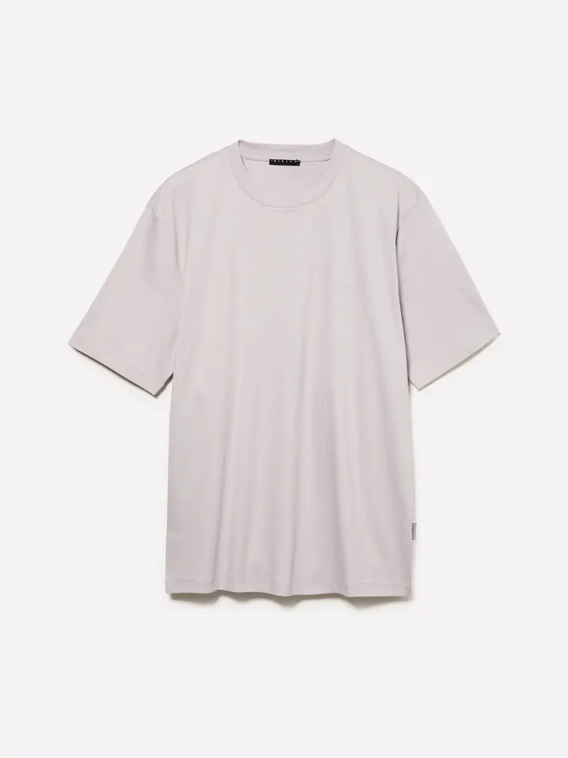 T-shirt Regular Fit, Uomo, Grigio Chiaro