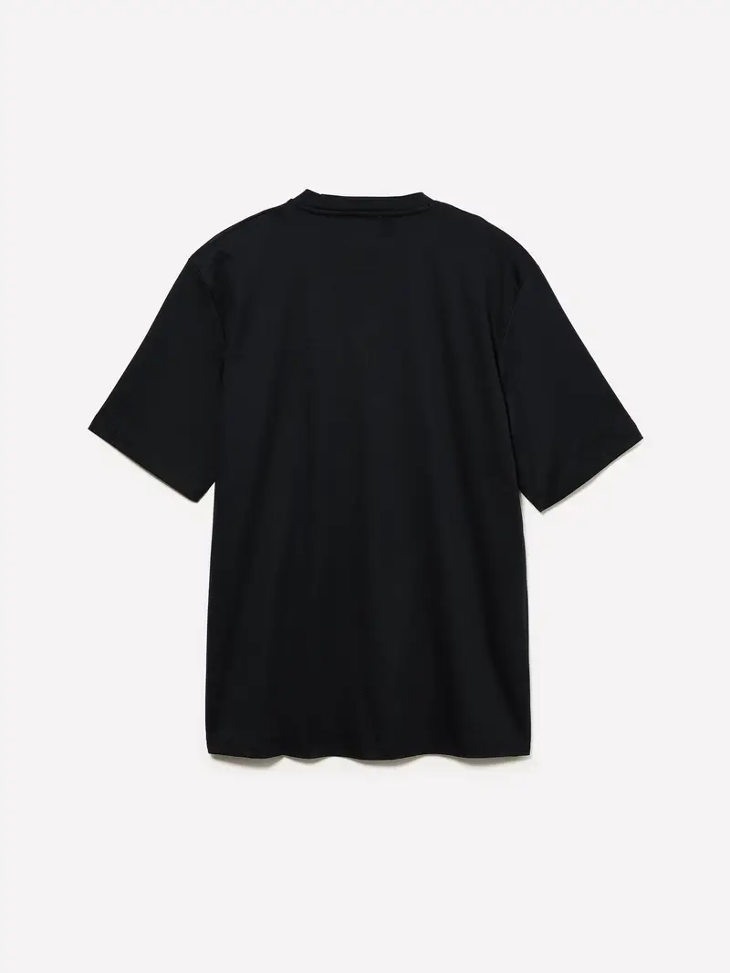 T-shirt Regular Fit, Uomo, Nero miniatura 2