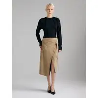 T-shirt Sagomata, Donna, Nero miniatura 5