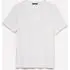 T-shirt Scollo A V, Donna, Bianco miniatura 5