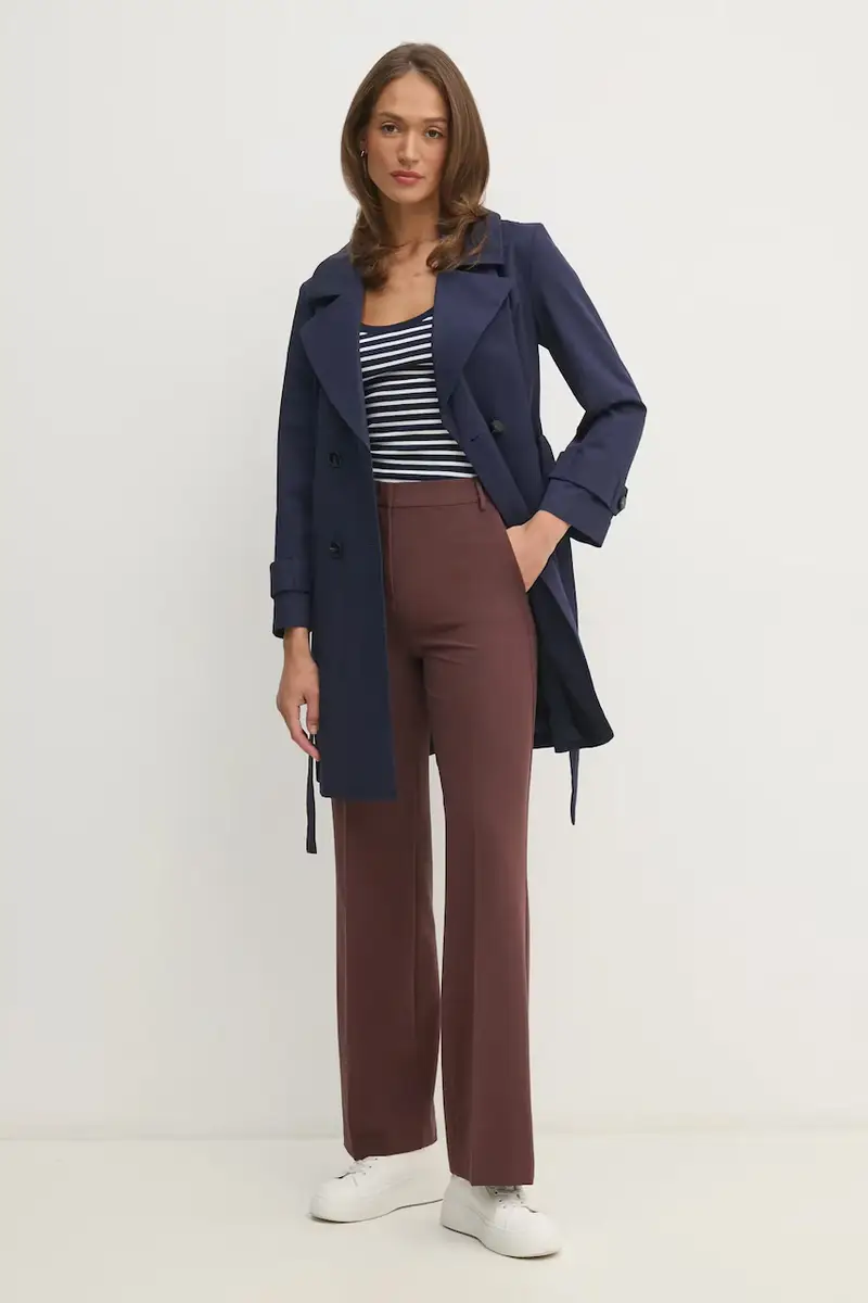 Sisley Trench Donna Blu 3245833 miniatura 2